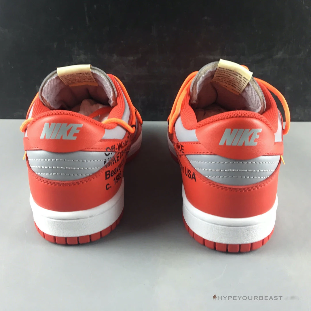 Nike Off-White X Dunk Low ‘University Red’