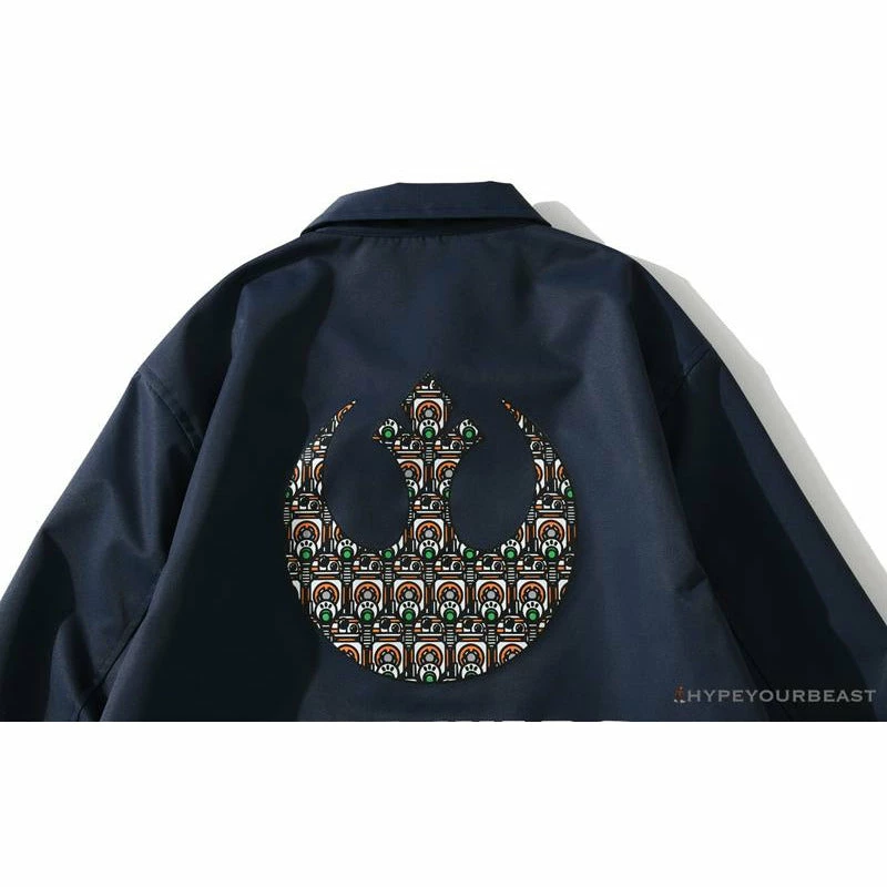 BAPE X Star Wars Collaboration Windbreaker Jacket ‘BLUE’