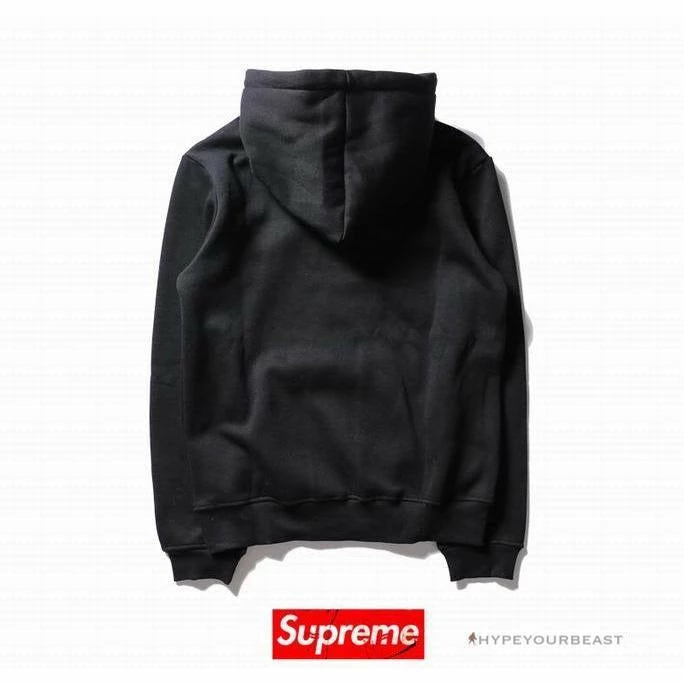 S*p*e x thrasher hoodie black hoodies & jackets