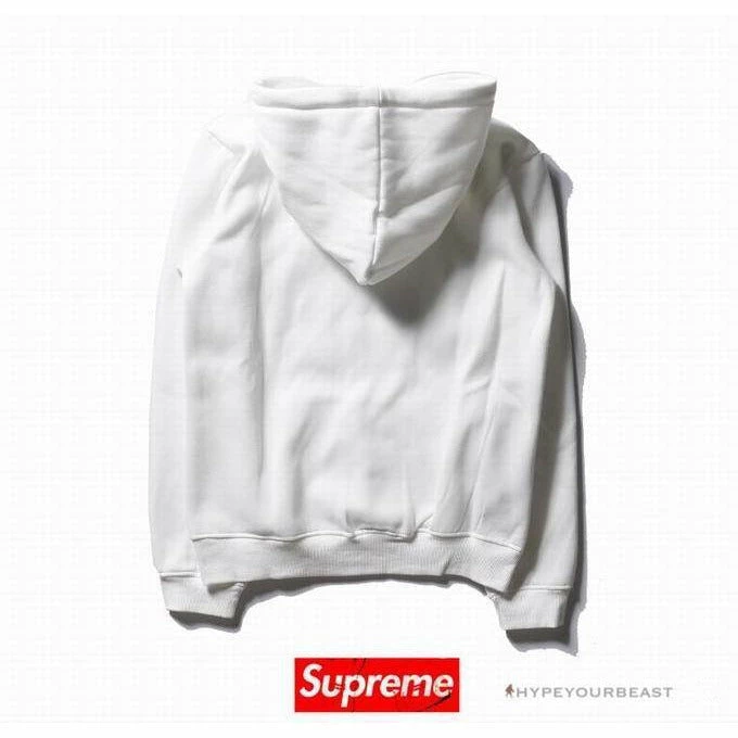 hoodies & jackets S*p*e x thrasher hoodie white