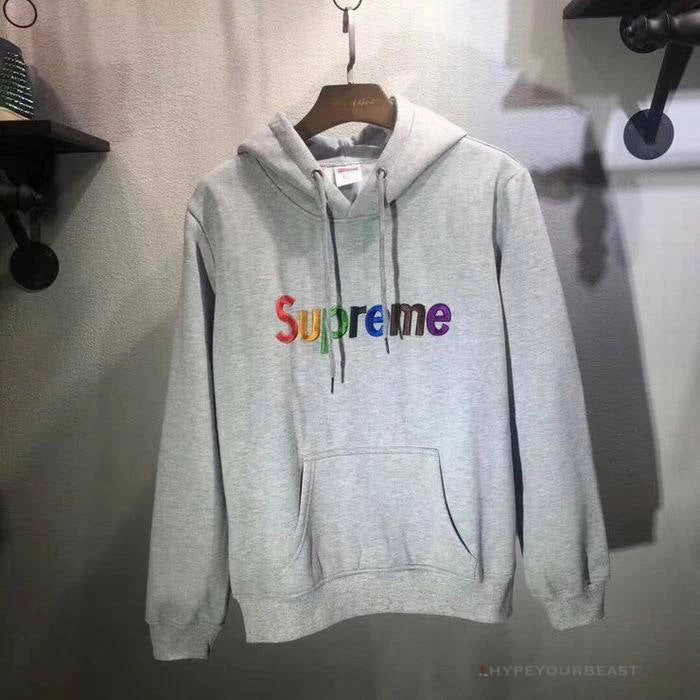 S*p*e hoodie rainbow logo