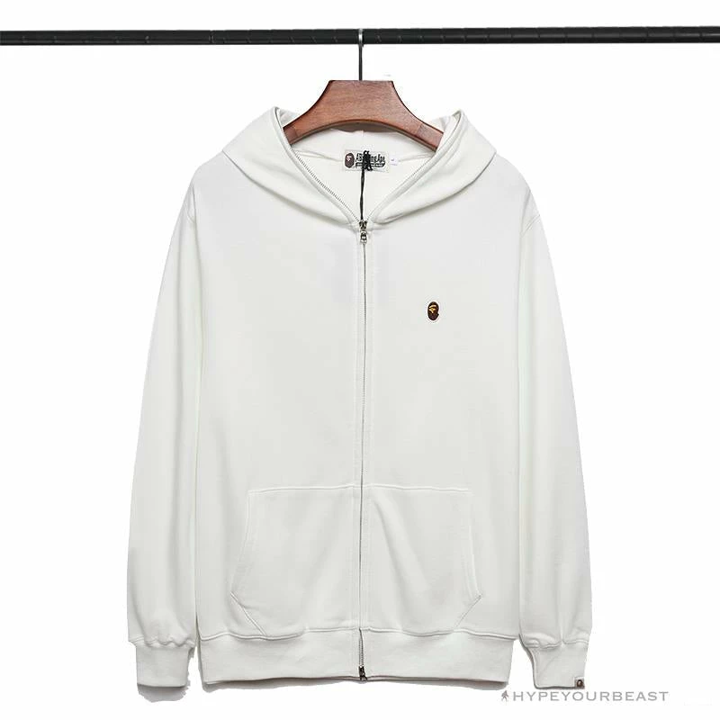 Clothes BAPE Classic Ape Head Hoodie ‘WHITE’