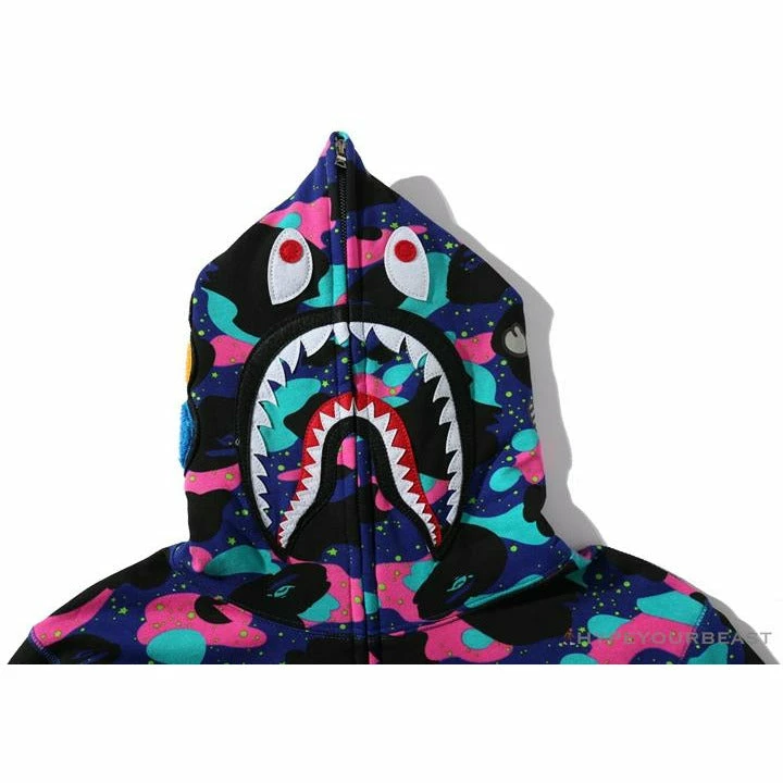 BAPE X KID CUDI Camouflage Hoodie Clothes