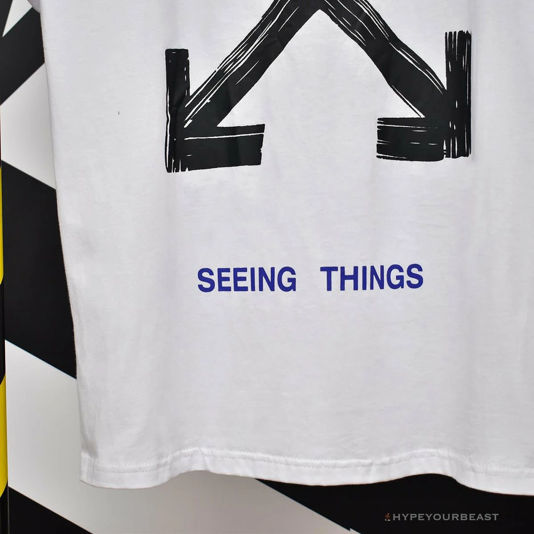OFF-WHITE Seeing Things Arrow Tee Shirt ‘WHITE’ T-Shirts