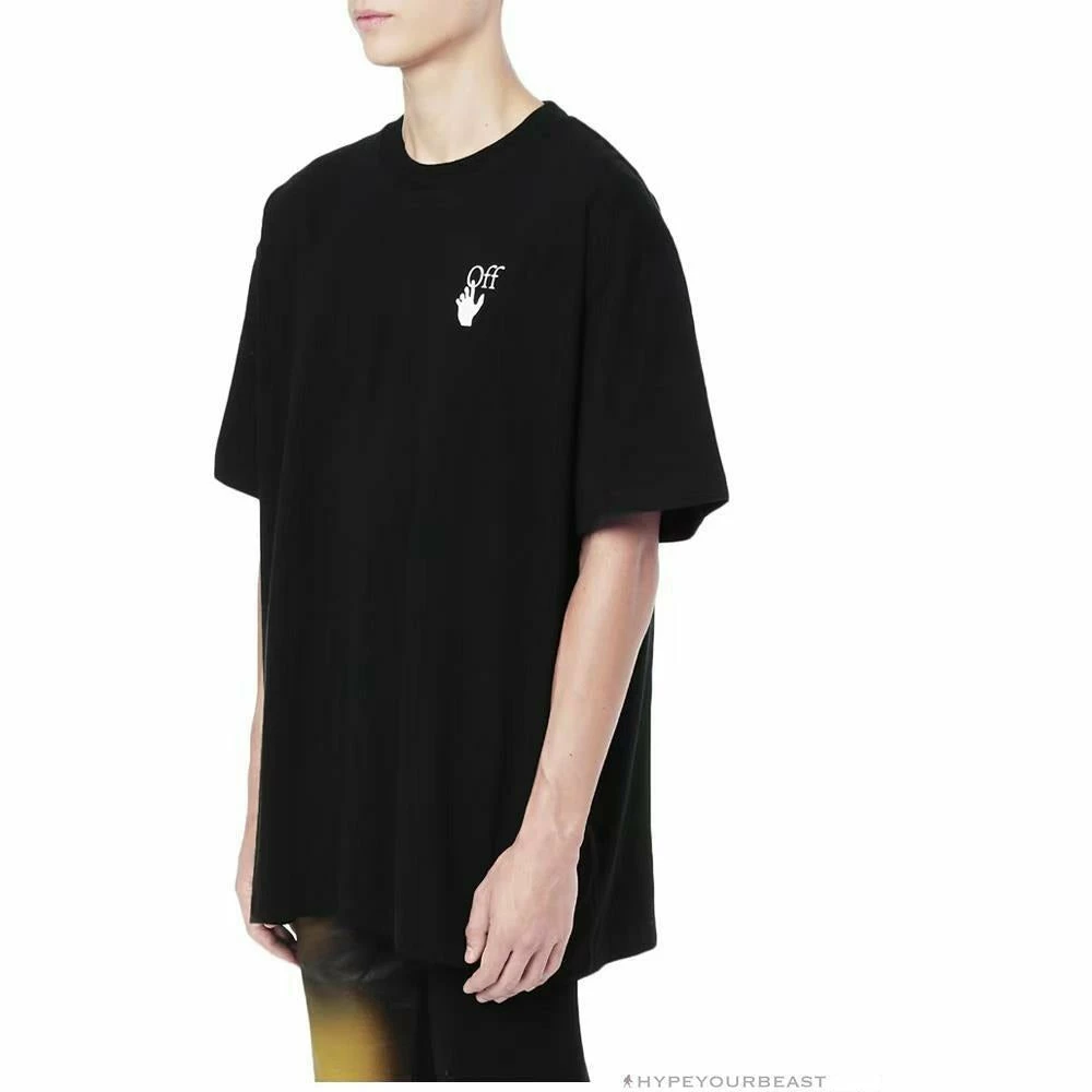 T-Shirts OFF-WHITE Hand Shake Tee Shirt ‘BLACK’