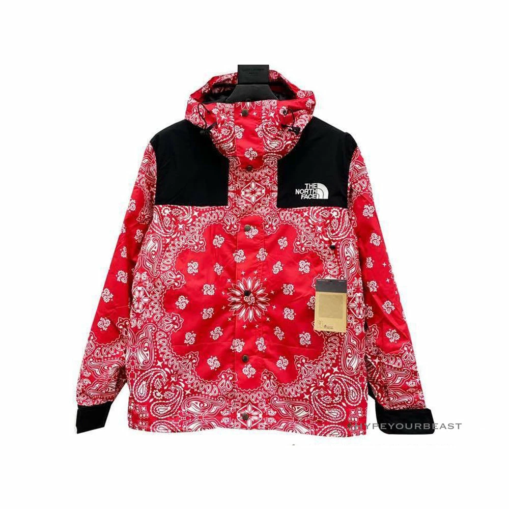hypeyourbeast S*p*e x t*f bandana jacket red