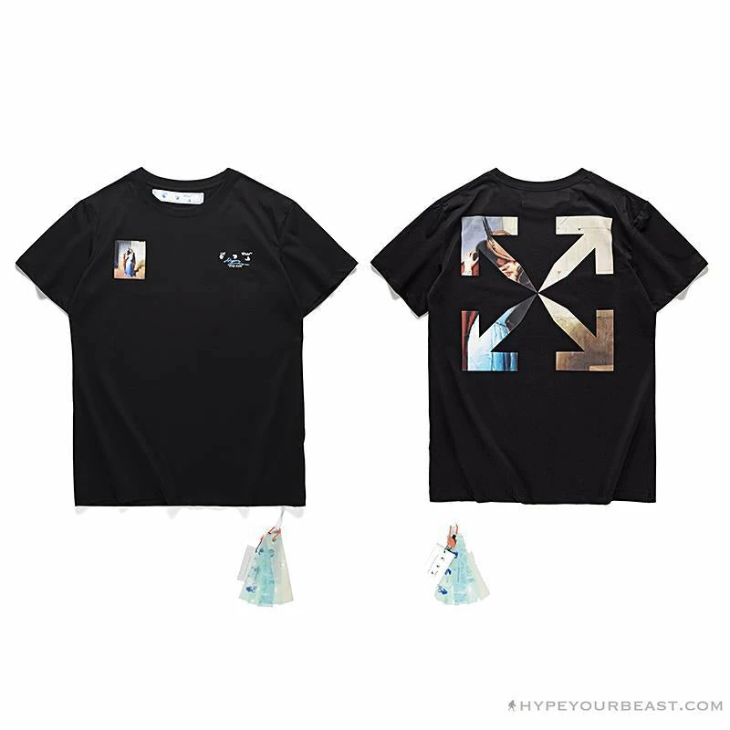 T-Shirts OFF-WHITE The Kiss Tee Shirt ‘BLACK’