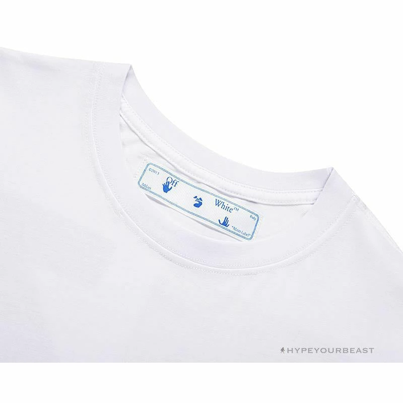 OFF-WHITE Takashi Murakami Chrysanthemum Tee Shirt ‘WHITE’ T-Shirts