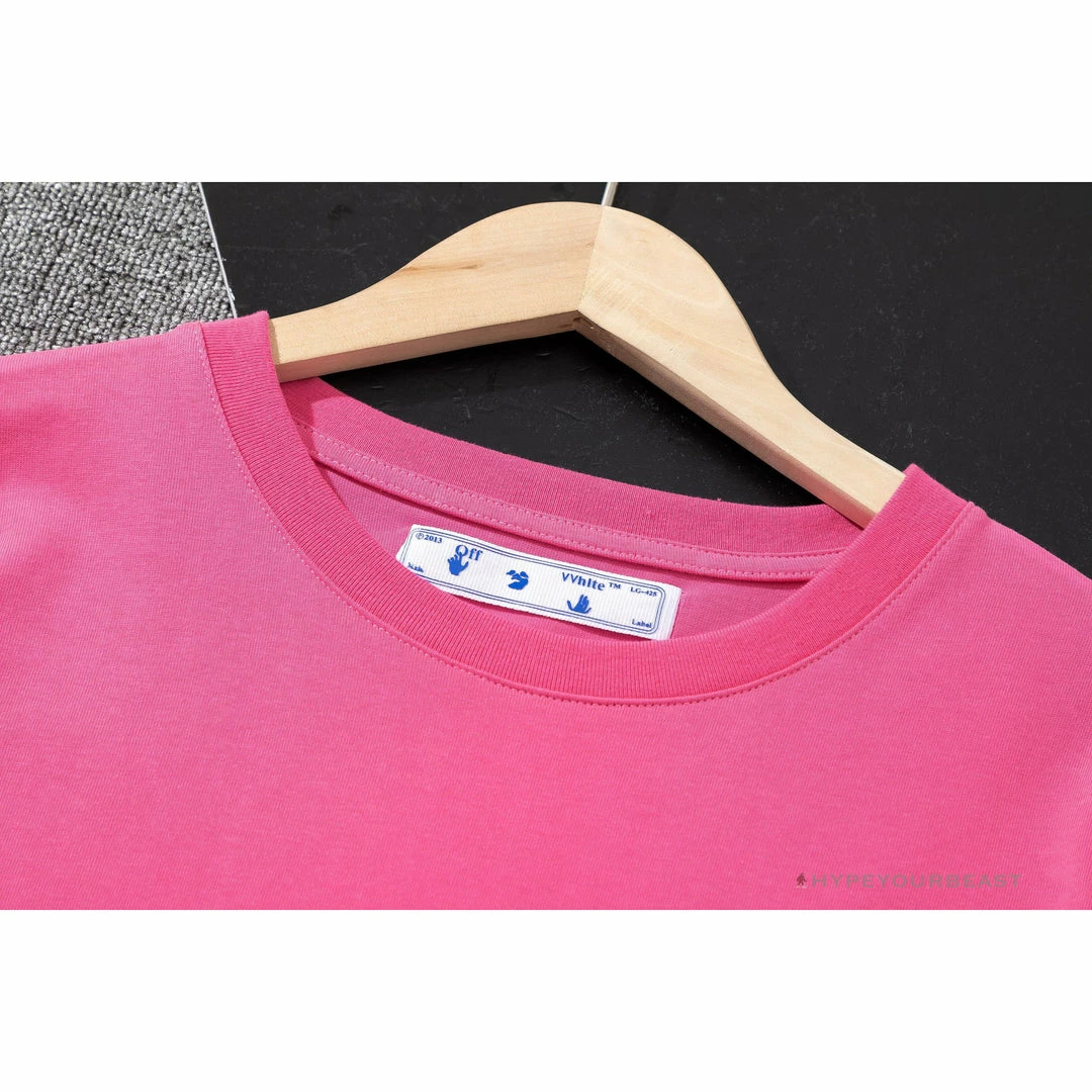 T-Shirts OFF-WHITE Tropical Landscape Tee Shirt ‘PINK’