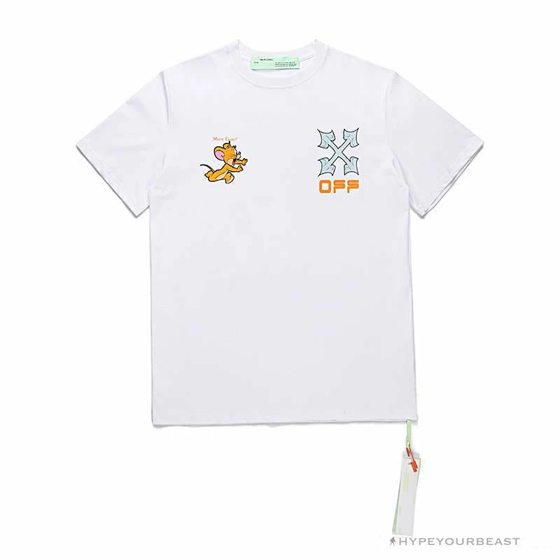 T-Shirts OFF-WHITE Handsome Jerry Arrow Tee Shirt ‘WHITE’