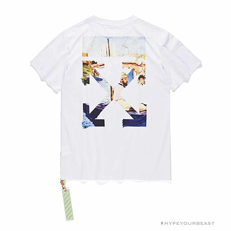 OFF-WHITE Monet Tee Shirt ‘WHITE’ T-Shirts