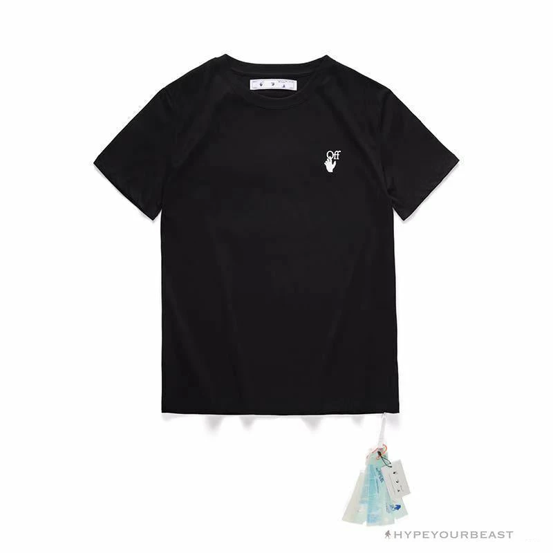 T-Shirts OFF-WHITE Hand Shake Tee Shirt ‘BLACK’