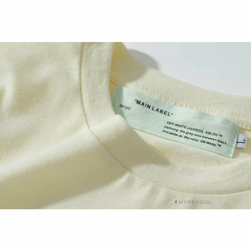 OFF-WHITE Flower Edition Tee Shirt ‘BEIGE’ T-Shirts