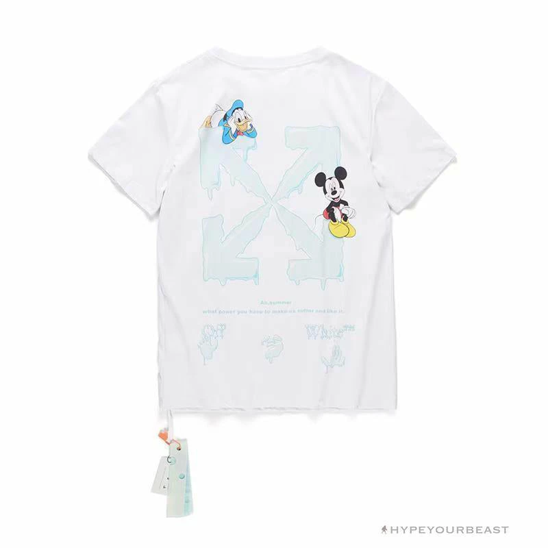 OFF-WHITE Mickey Limited Arrow Tee Shirt ‘WHITE’