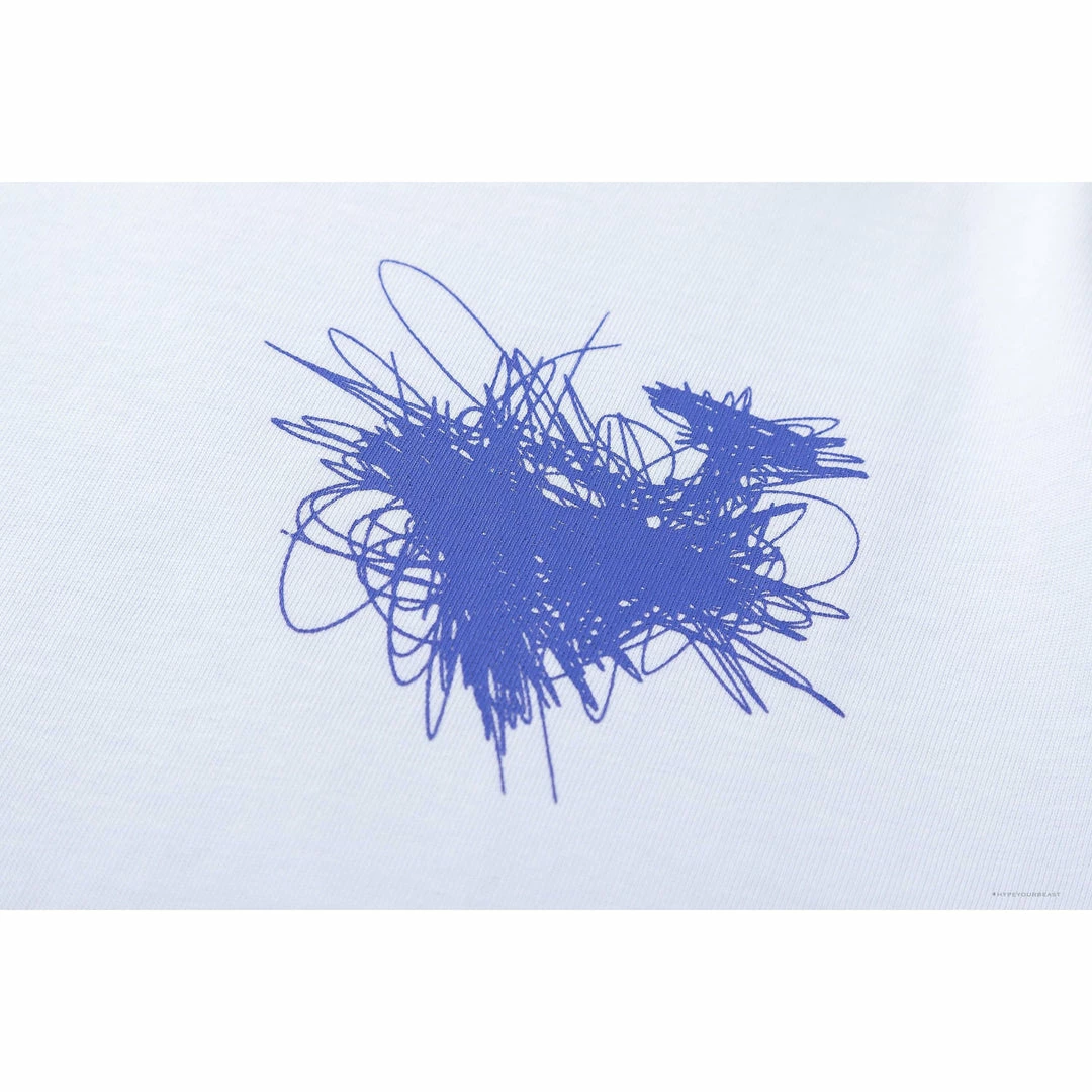 T-Shirts OFF-WHITE Ballpoint Pen Depicting Pattern Tee Shirt ‘WHITE’