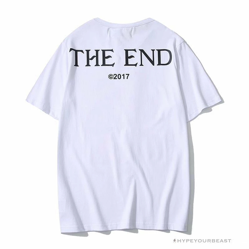 T-Shirts OFF-WHITE CO VIRGIL ABLOH Portrait Tee Shirt ‘WHITE’