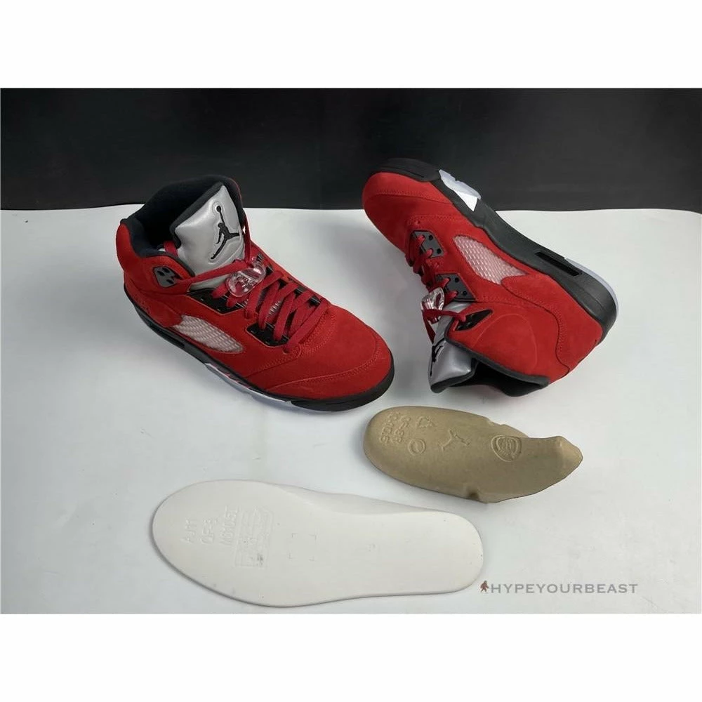 HypeYourBeast Air Jordan 5 Retro ‘Raging Bulls Red’
