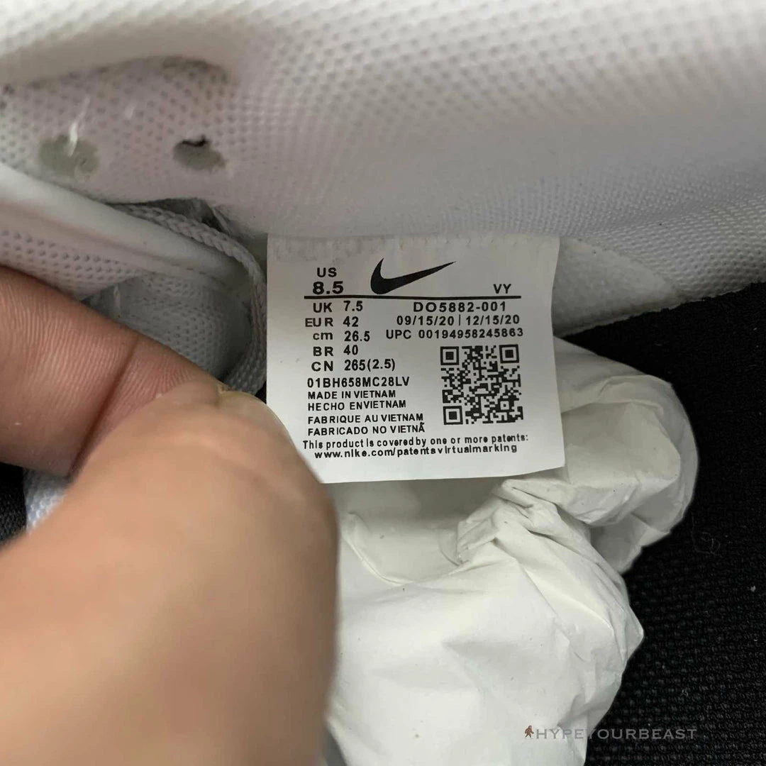 HypeYourBeast Nike Dunk Low Cracked Leather Silver