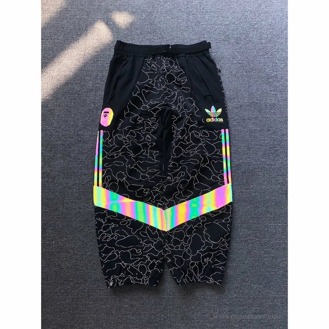 hypeyourbeast clothes bape x Ad*s snowboarding pants