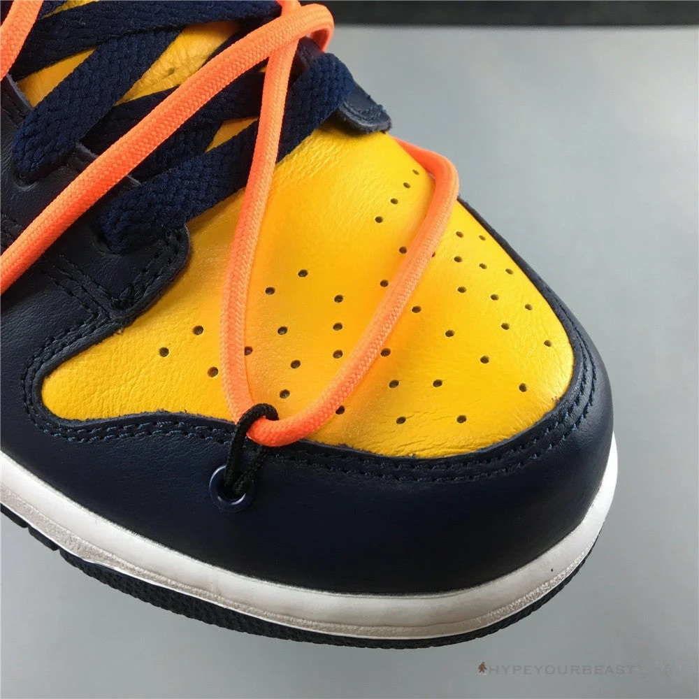 Nike Off-White X Dunk Low ‘University Gold’
