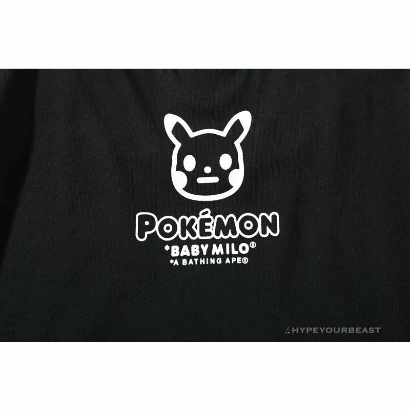 Clothes BAPE Pokémon Co-branded Ape Head Tee Shirt ‘BLACK’