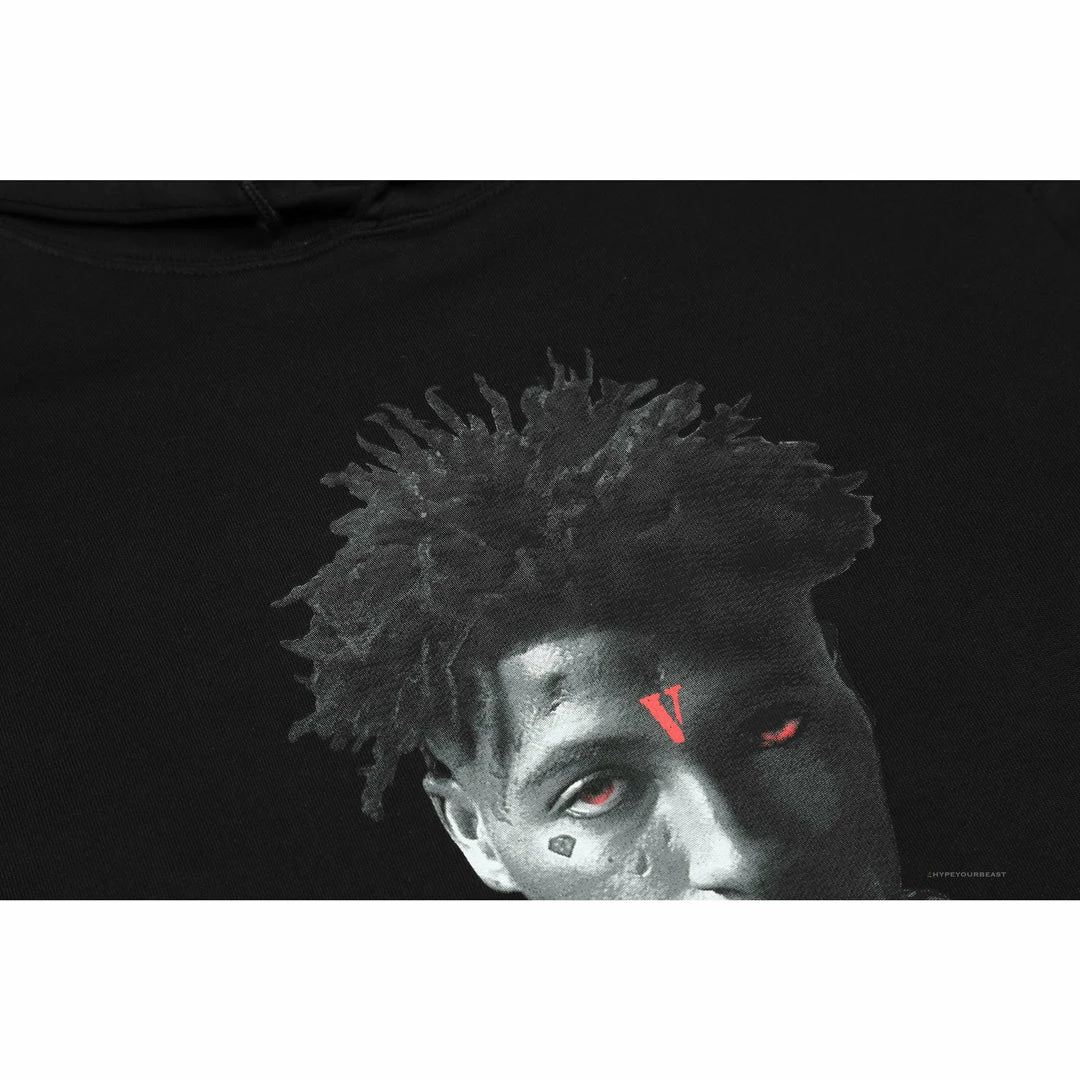 hypeyourbeast vlone hoodie black F**e