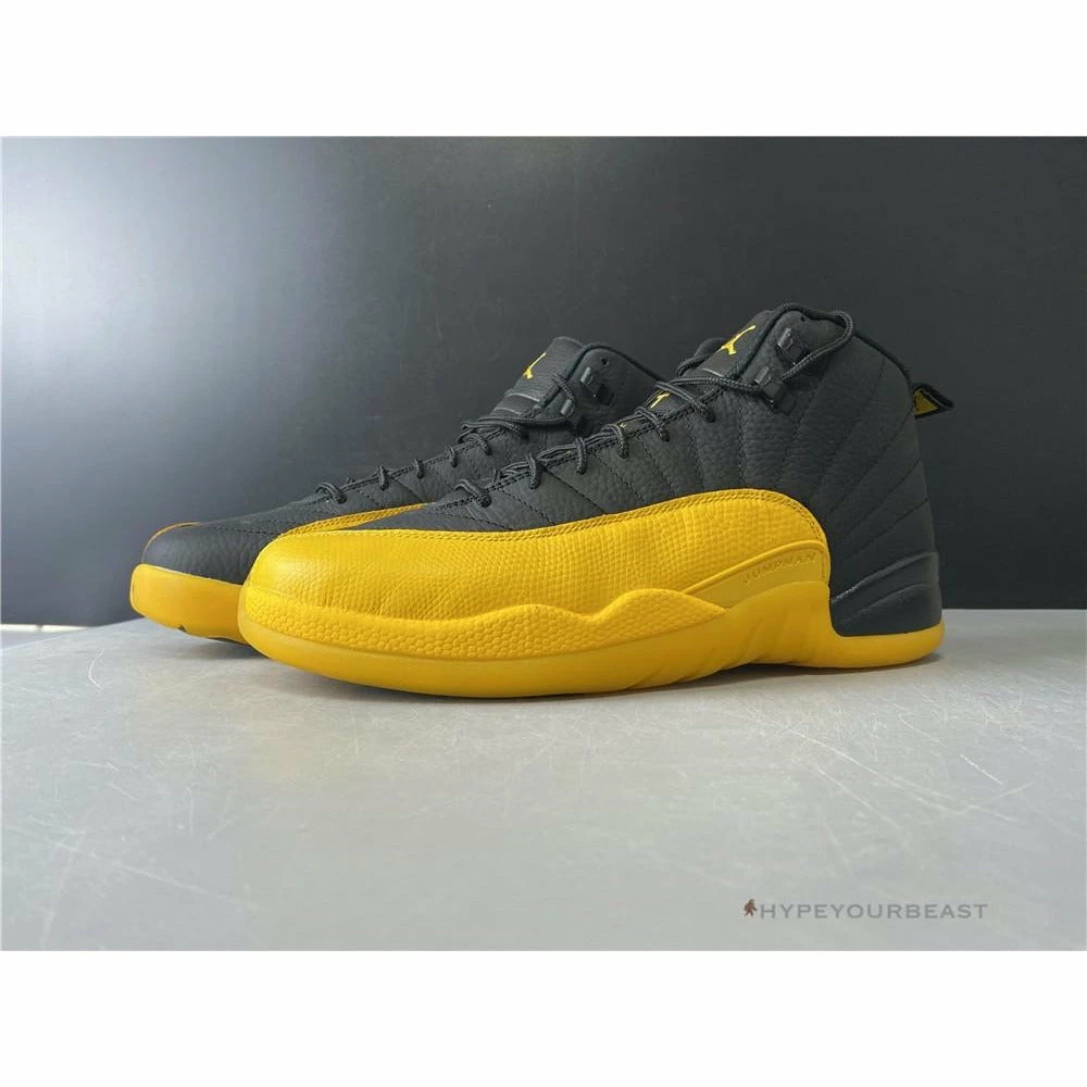 Air Jordan 12 Retro Black ‘University Gold’