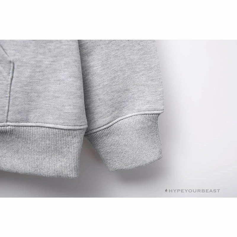 Clothes BAPE X Bathing Ape Head Hoodie ‘GREY’