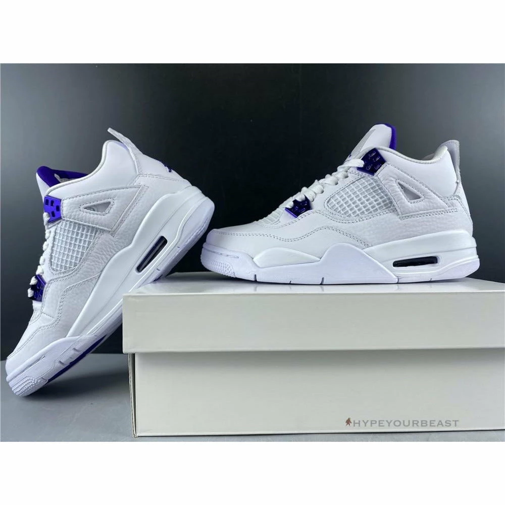 Jordan 4 Retro Metallic Purple