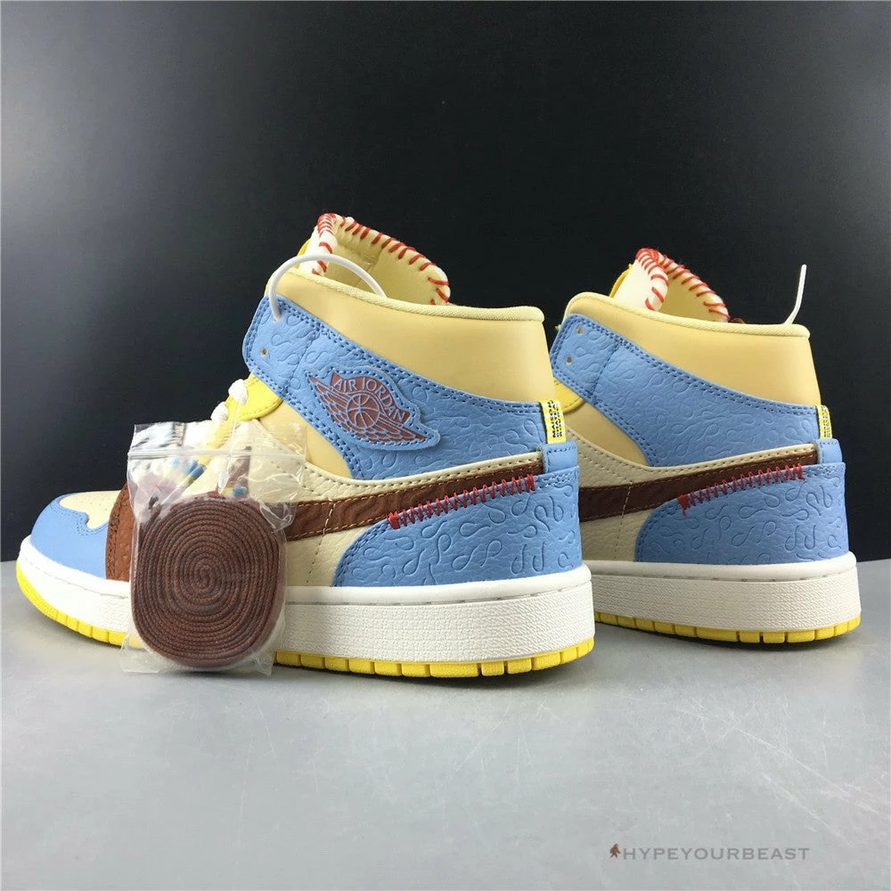 Air Jordan 1 Mid SE Fearless Maison Chateau Rouge