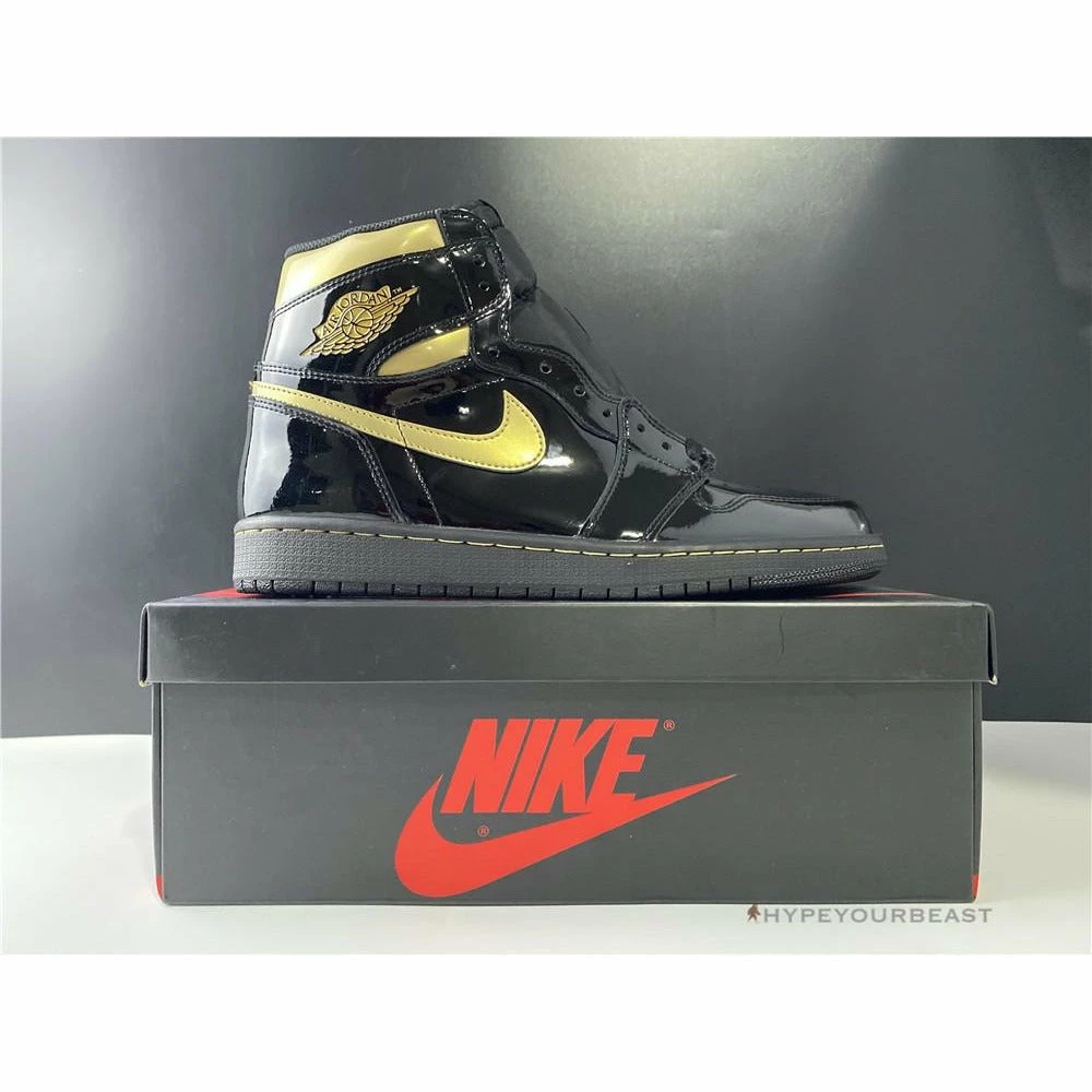 Air Jordan 1 High ‘Black Metallic Gold’