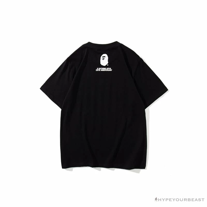 BAPE Violent Bear Collaboration 28th Anniversary Camouflage Tee Shirt ‘BLACK’