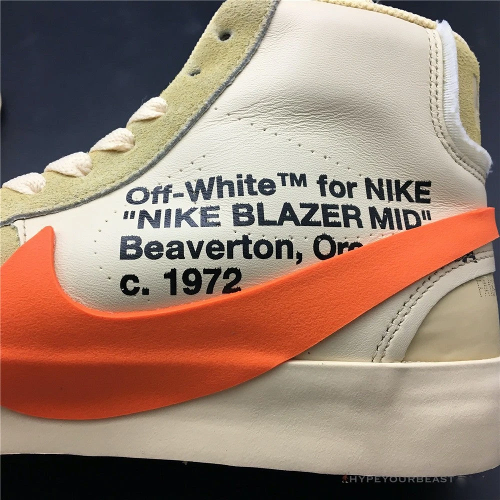 Off White X Nike Mid Blazer “All Hallows Eve”