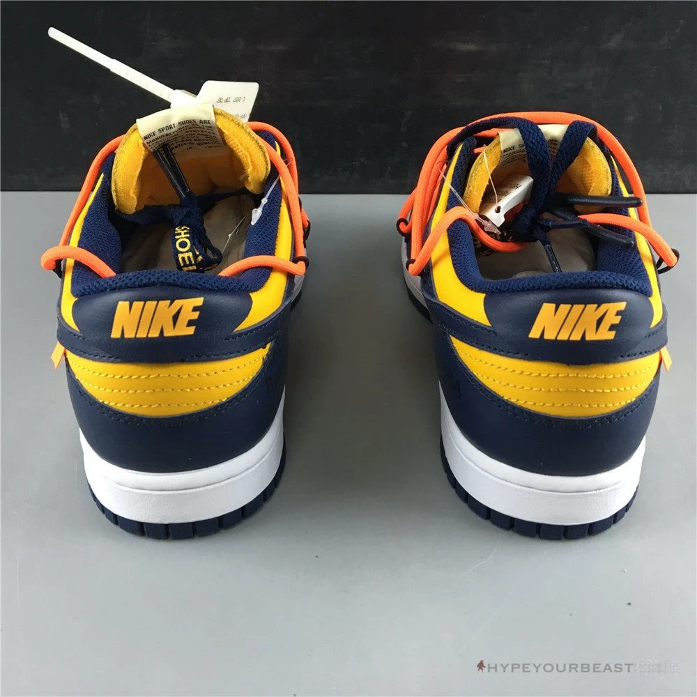 Nike Off-White X Dunk Low ‘University Gold’