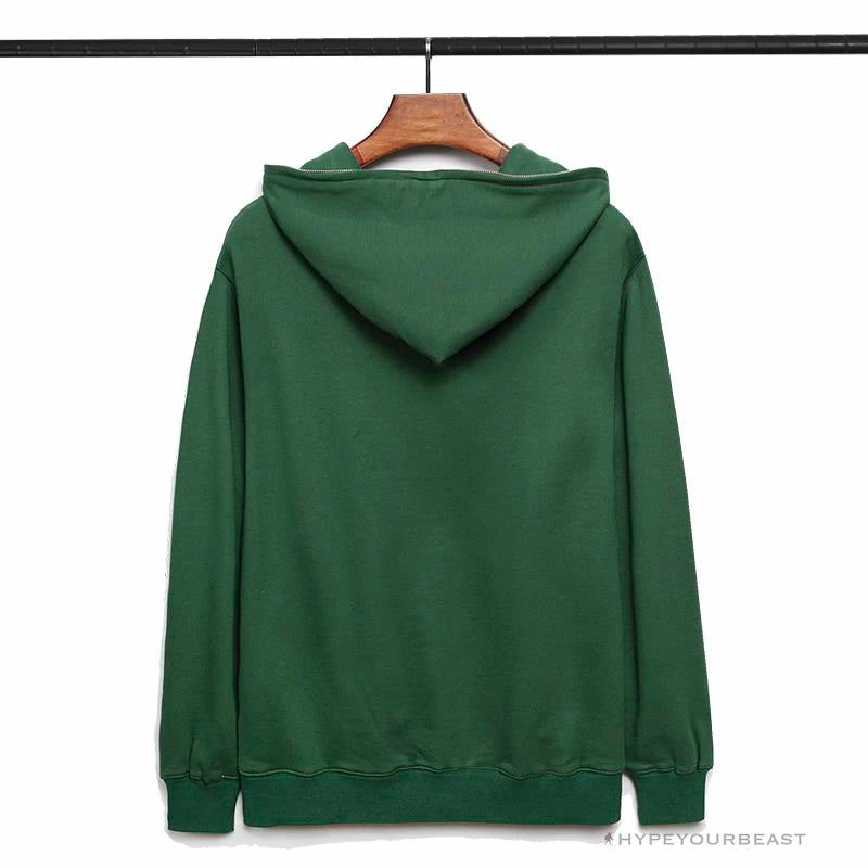 BAPE Classic Ape Head Hoodie ‘GREEN’ Clothes