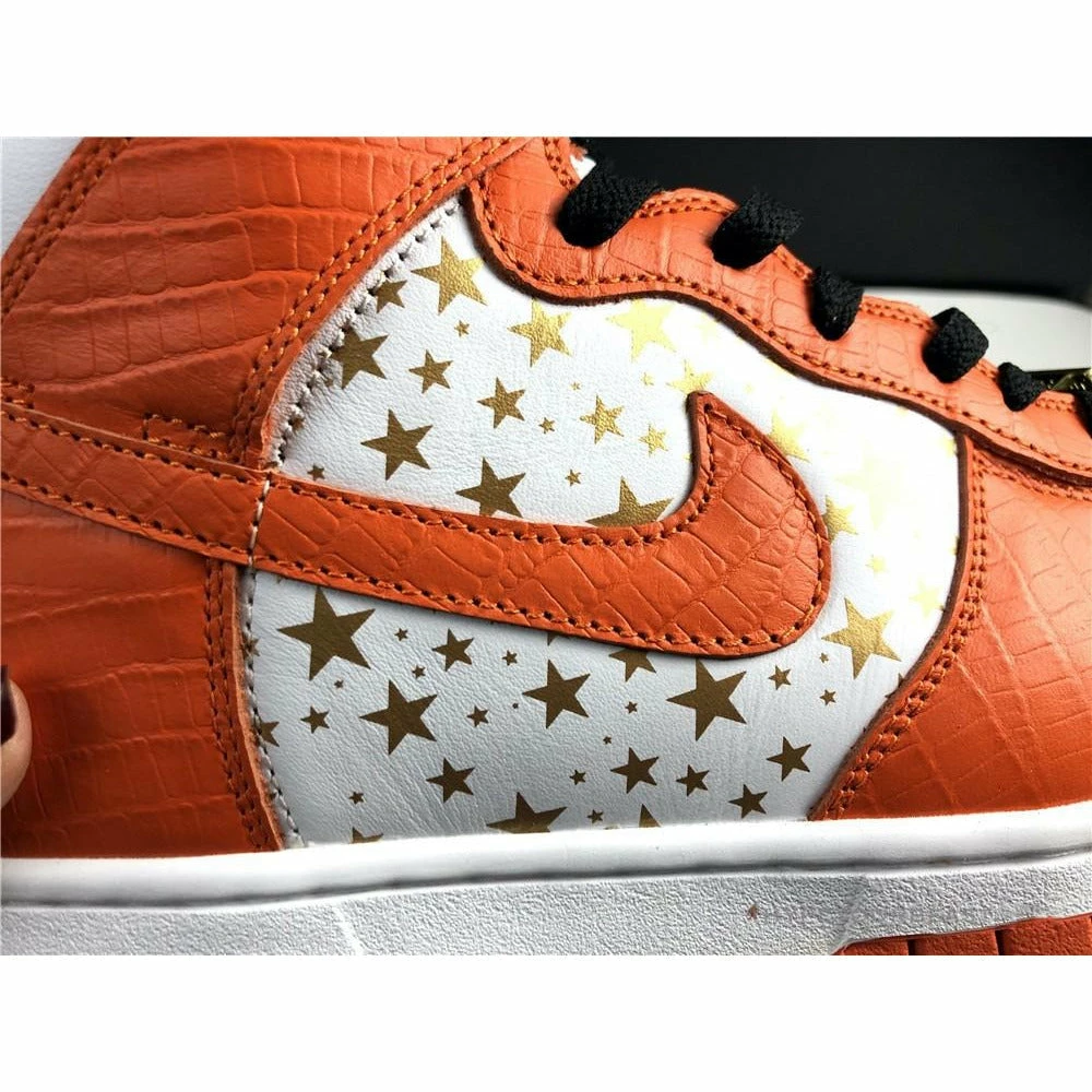 nike sb dunk high S*p*e orange blaze
