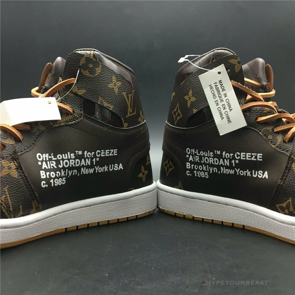 Off White X Jordan 1 X LV