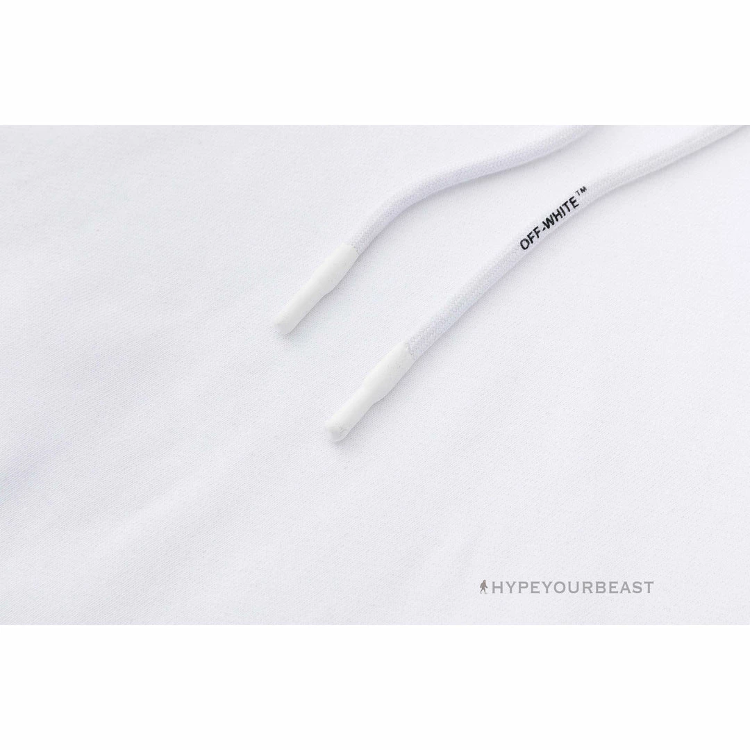 HypeYourBeast Off White Hoodie Red Orange – White Hoodies & Jackets