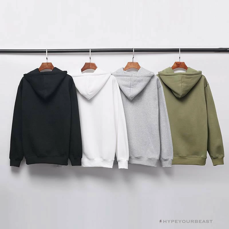 BAPE X Bathing Ape Head Hoodie ‘ARMY GREEN’