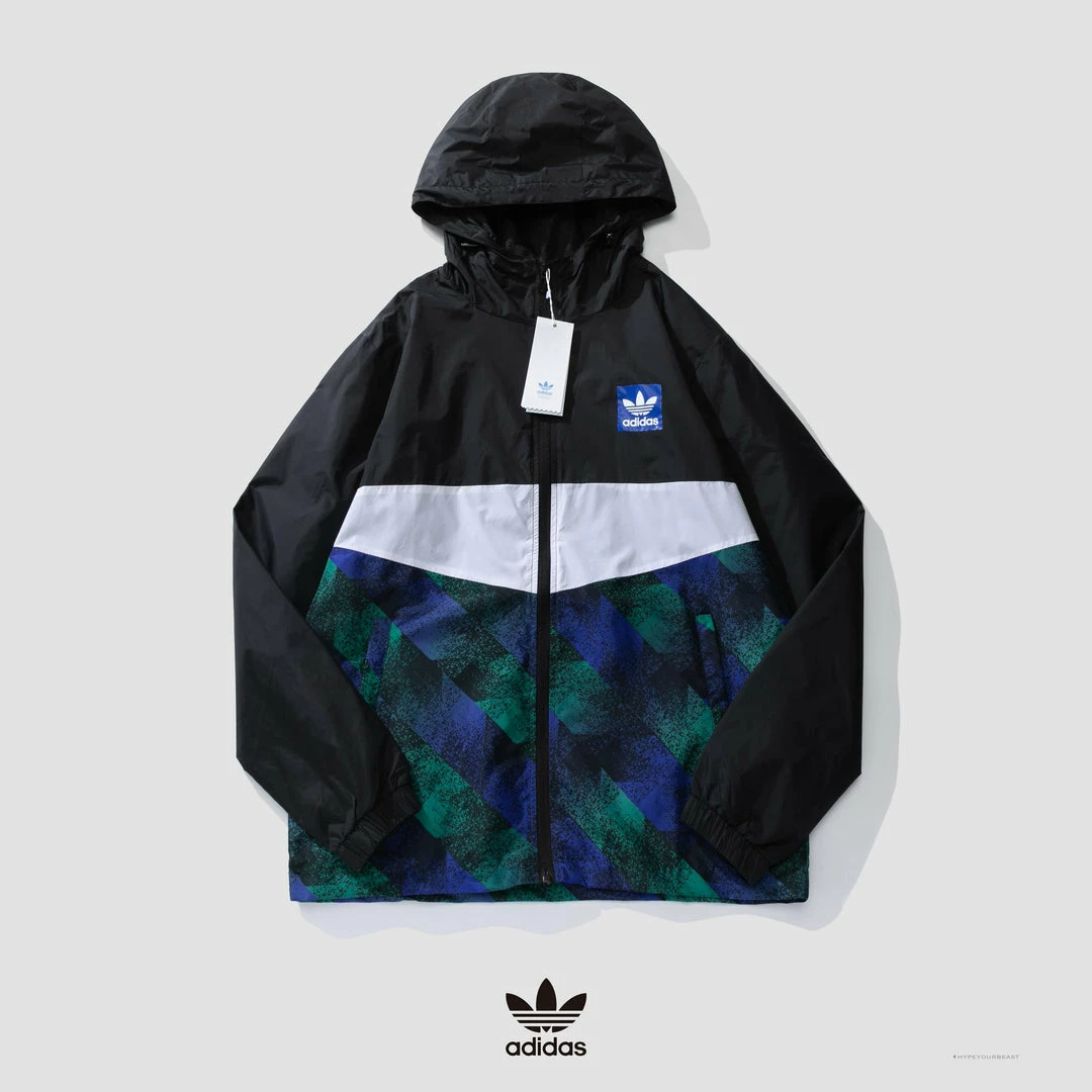 hypeyourbeast Ad*s jacket black blue