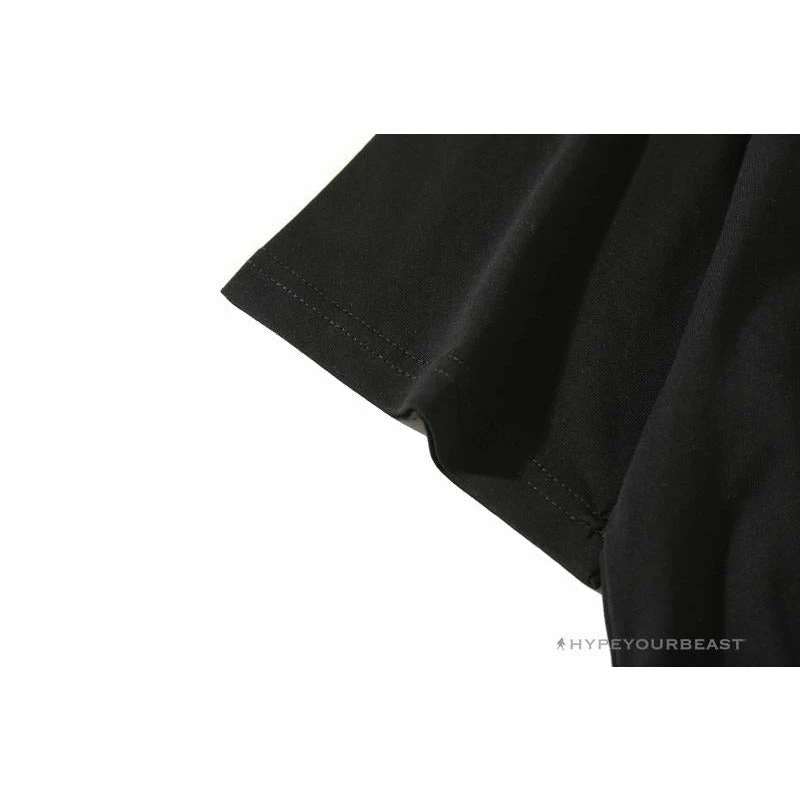 Clothes BAPE Great Ape Head Symphony Lightning Tee Shirt ‘BLACK’