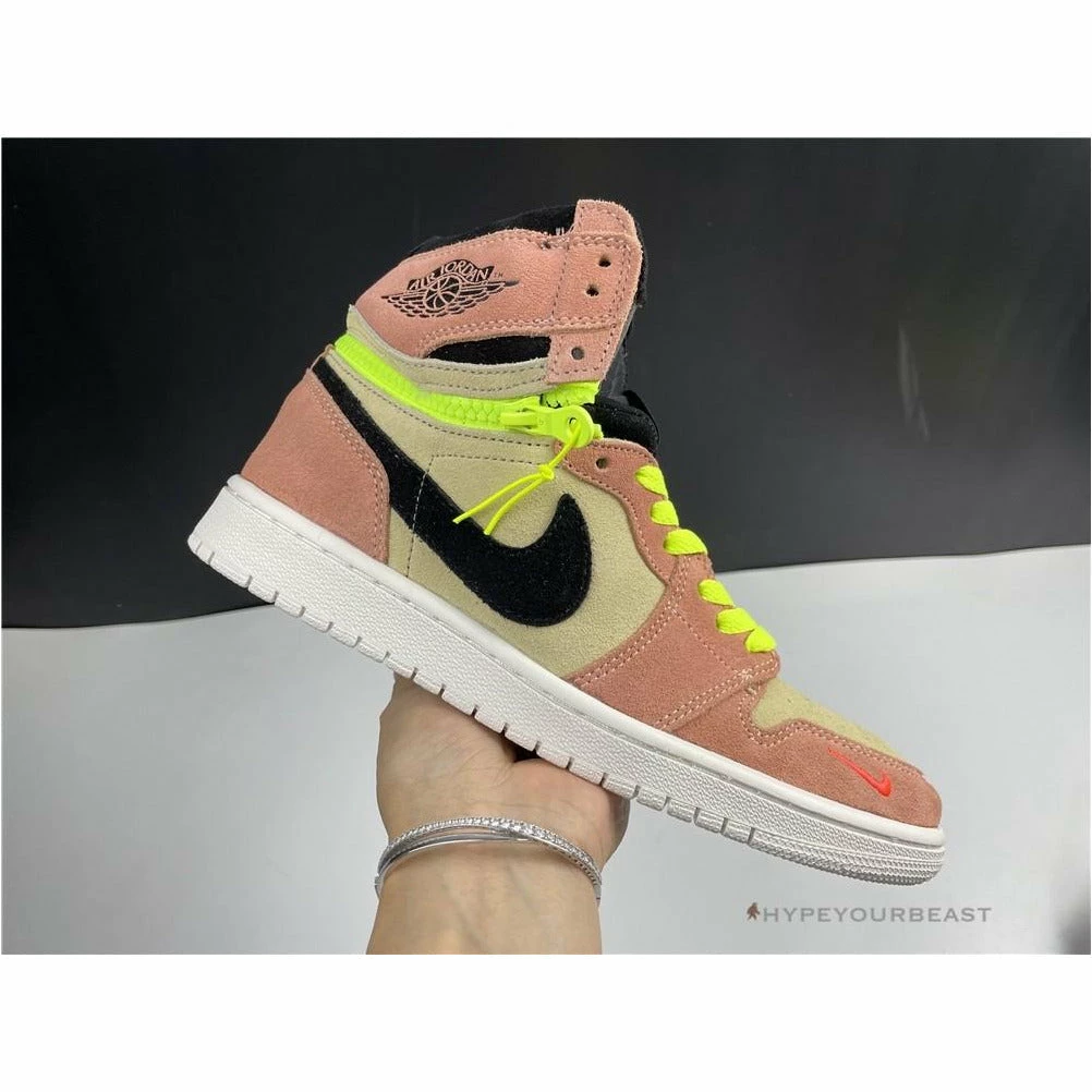 HypeYourBeast Air Jordan 1 High Switch ‘Pink Volt’