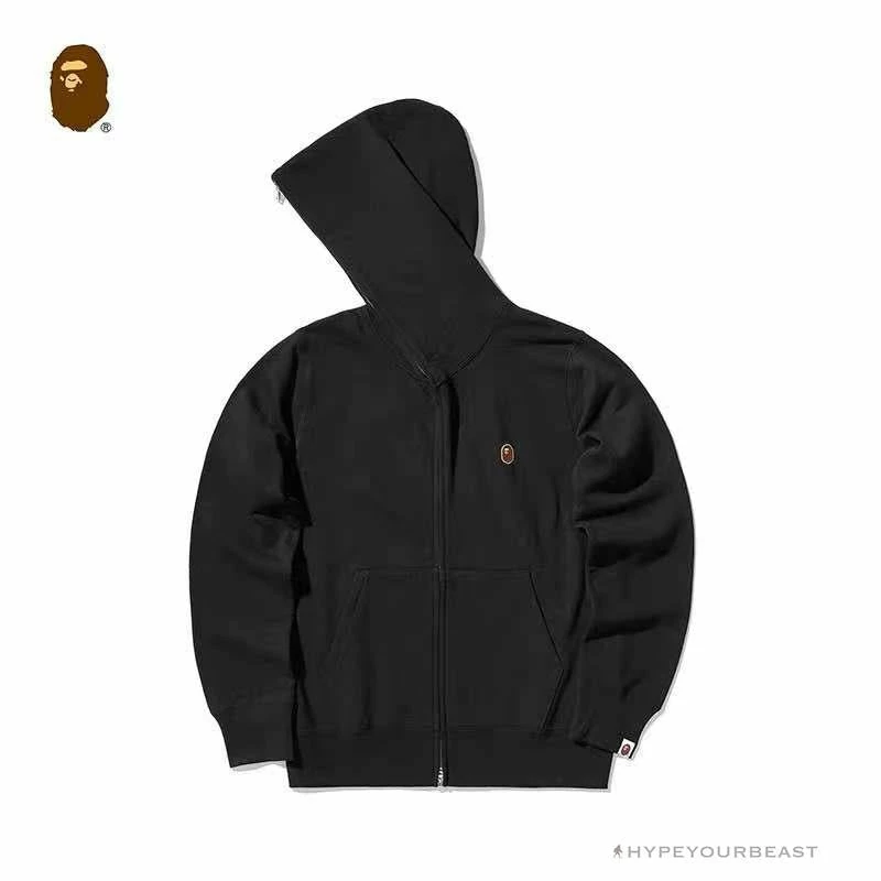 BAPE Classic Ape Head Hoodie ‘BLACK’