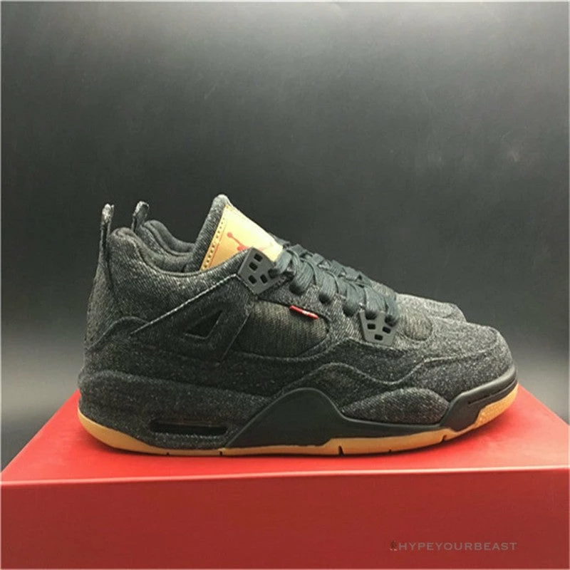 jordan 4 x L*v*s black