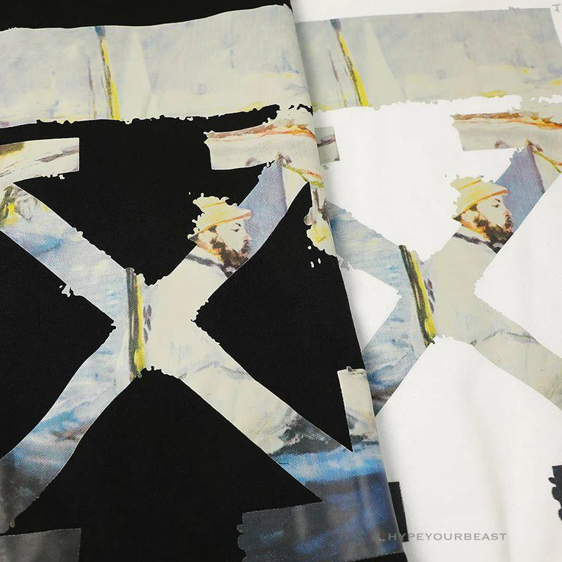 HypeYourBeast Hoodies & Jackets Off White Hoodie Vincent Van Gogh Black