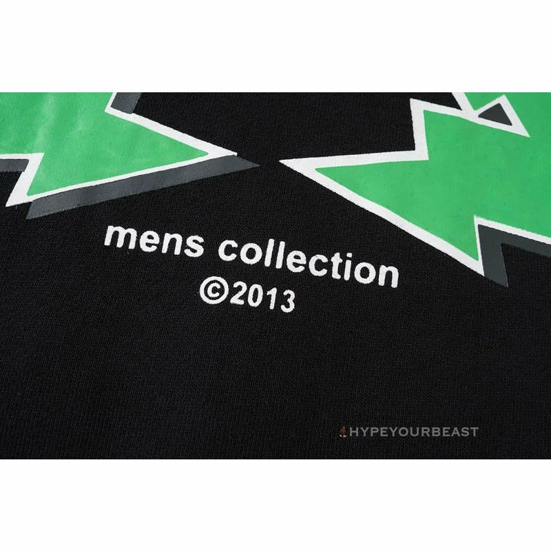 HypeYourBeast Hoodies & Jackets Off-White Green Hoodie – Black