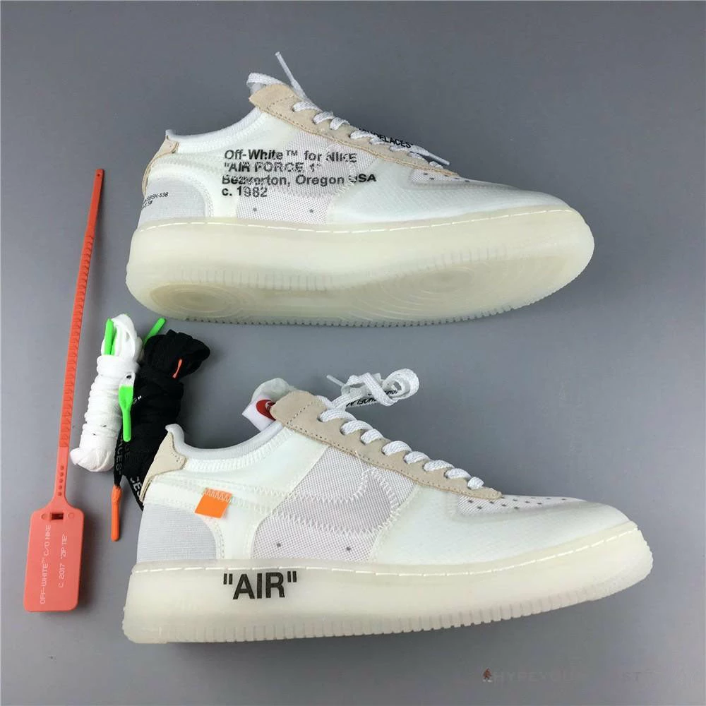 Off-White X Nike Air Force 1 Low “The Ten”
