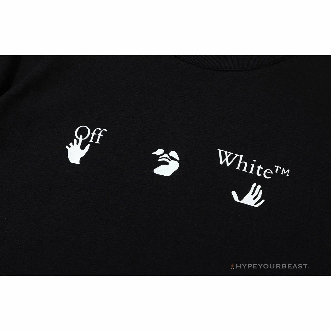 T-Shirts OFF-WHITE Big Tree HD Pattern Tee Shirt ‘BLACK’