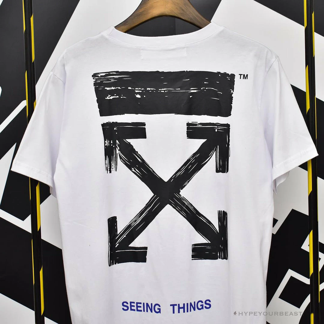 OFF-WHITE Seeing Things Arrow Tee Shirt ‘WHITE’ T-Shirts