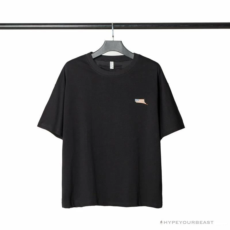 OFF-WHITE Loose X Oversized Chest Tee Shirt ‘BLACK’ T-Shirts